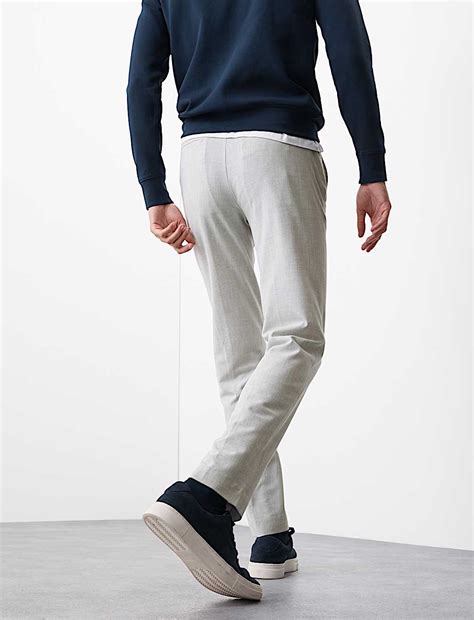 Buy Seersucker Trousers at Marks & Spencer