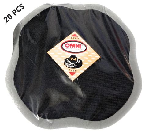 Omni V-Line Bias Tyre Repair Patches (Size V-4) Tyre Rerpair Patches (1 ...