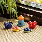 Buy ExclusiveLane 'Warli Handpainted' Terracotta Pots Vases for Living ...