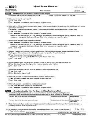 IRS 8379 form | pdfFiller