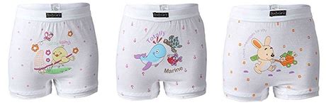 Alfa Store. BODYCARE Pure Cotton Printed White Bloomer for Girls & Kids ...