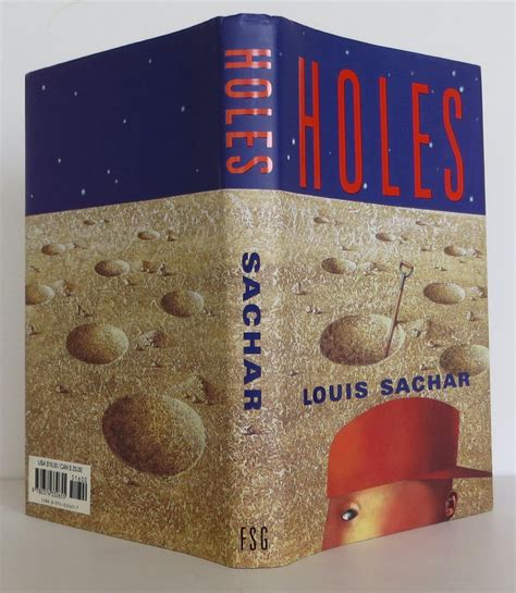 Holes Book Cover Louis Sachar