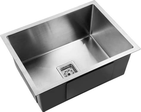NIRALA PLATINUM HANDMADE KITCHEN SINK 24*18*10 GRADE 304 STAINLESS ...
