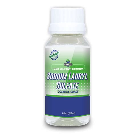 Myoc Sodium Lauryl Sulfate-240 Ml (8.11 Fl.Oz), Sodium Lauryl Sulfate ...