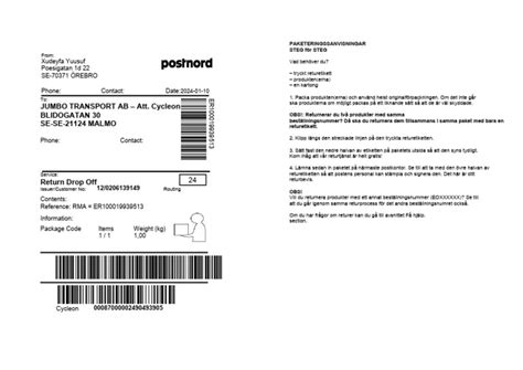 Image result for ASOS Returns Label