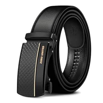 Buy ZORO UNITED Men's Vegan Leather Belt for Men | (Formal/Casual ...