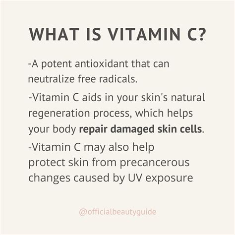 Why you need Vitamin C in your Skincare Routine? - Official Beauty Guide