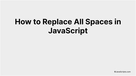 Image result for JavaScript Remove Blank Spaces From String