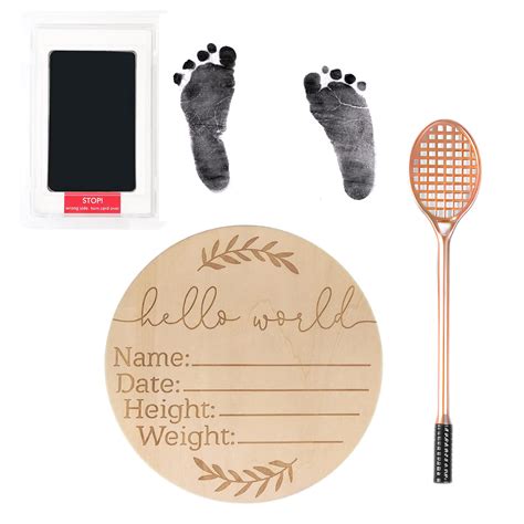 Buy Wooden Baby Announcement Sign, Birth Announcement Sign, Hello World ...