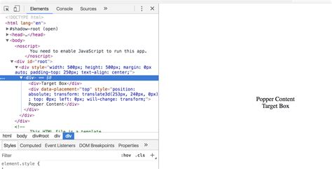How to Use Popper JS In.html 的图像结果