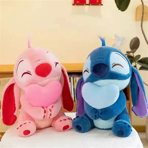 Stitch Heart-Hugging Plush Toy