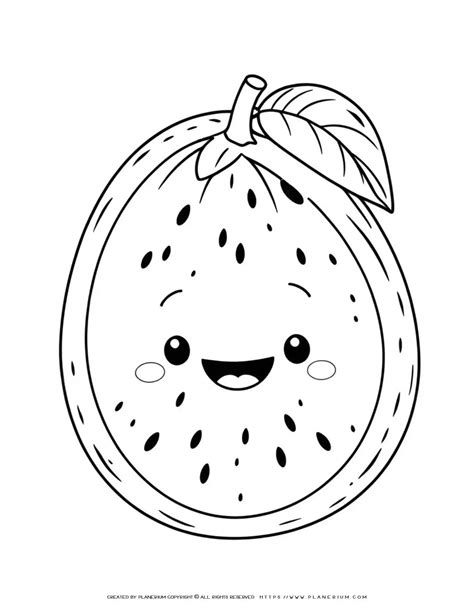 Watermelon Outline - Two Watermelons | Planerium