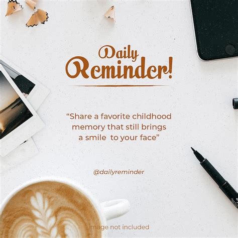 Reminder notification pop up mockup template social media psd | Premium PSD