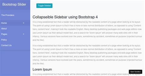 Image result for Bootstrap Form with Sidebar