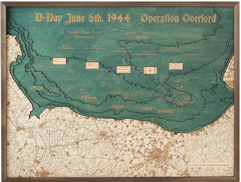 Image result for D-Day Map