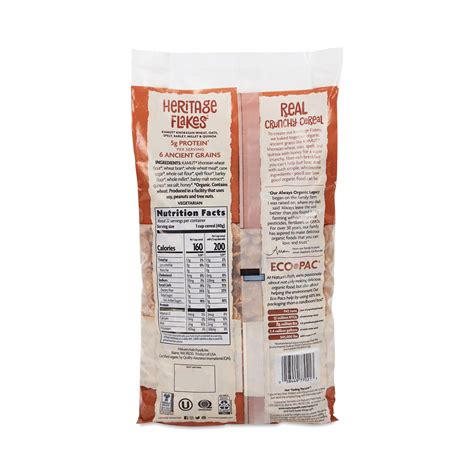 Nature's Path Organic Heritage Flakes Cereal | Thrive Market