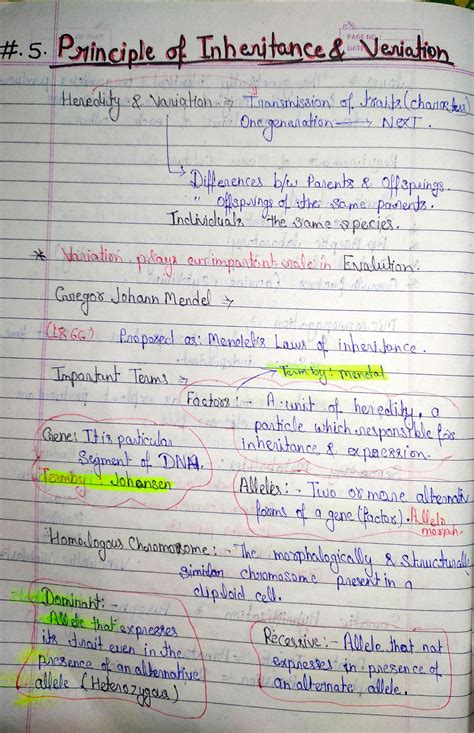 Principle of Inheritance Class 12 One Shot 的图像结果