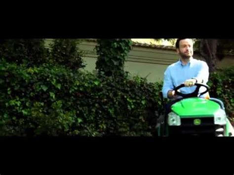 Trattorino rasaerba John Deere X155R   YouTube