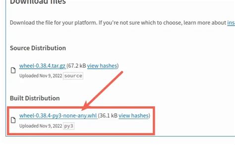 Image result for How to Install a Wheel as Bin Python