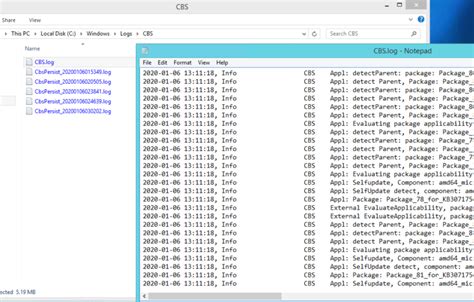How to Open CBS.log File 的图像结果