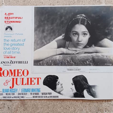 Jual poster film lobby card romeo&juliet 1968 olivia hussey - Kota ...