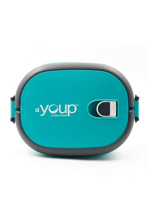 Buy Youp Stainless Steel Lunch Box YPL8007 900ml Turquiose Green Online ...