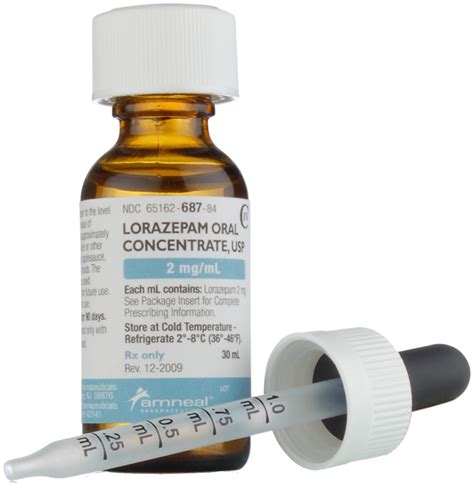Shop Lorazepam, USP 2 mg/mL | Pan Am Farma