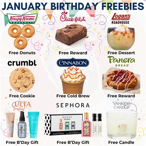 The Freebie Guy | January birthdays! I🥳 t’s your time to shine! Toms of ...