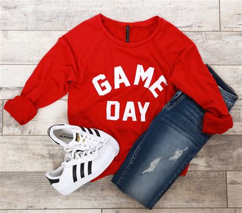 Cozy and Stylish Game Day Sweatshirts for Women