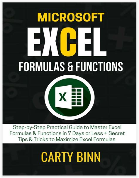 Microsoft Excel Formulas and Functions 的图像结果
