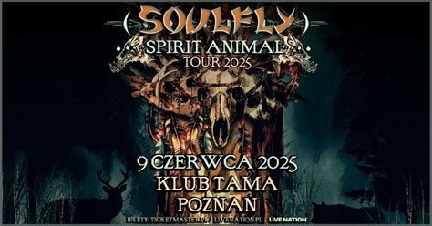 Soulfly - Spirit Animal Tour 2025 - Official Event, 09.06.2025, Klub ...