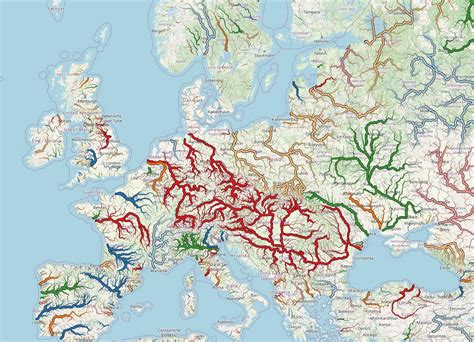 Volga River Europe Map 5 Major Rivers In Europe – Easy Peasy