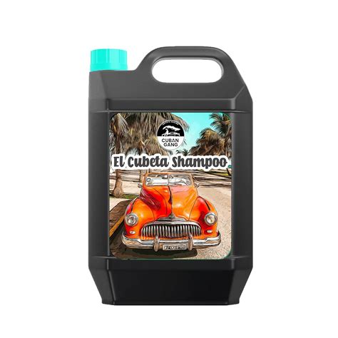 Cuban Gang Car Wash Shampoo 5 L - El Cubeta/Economy Shampoo, Foam Wash ...