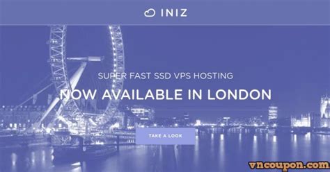 INIZ - New SSD KVM VPS 提供 - New位置 in UK, US