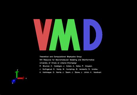 VMD Tutorial MD Analysis 的图像结果