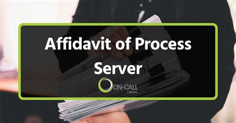 Image result for Process Server Affidavit of Service Form