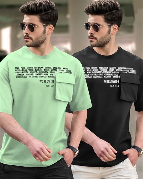 Buy T-shirt Combo For Men Online | Combo T-shirts Online – TRIPR