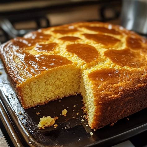 Amish Sour Cream Cornbread - cookingheavenly