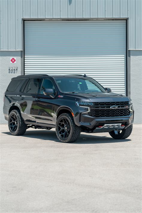 CHEVROLET TAHOE Z71 4PLAY WHEELS 4P06 22X10 285X50X22 NITTO TIRES ...