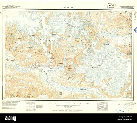 Map Of Mccarthy Alaska