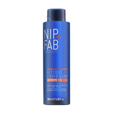 Buy Nip + Fab Glycolic Fix Liquid Glow Extreme 6% Exfoliator for Face ...