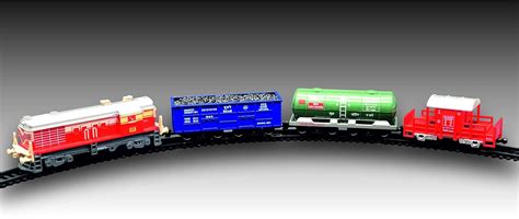 Buy Indian Cargo Toy Train Archit Toys for Kids 1 Engine and 3 boggies ...