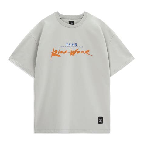 Футболка RICE PANASIAN Logo Style GREY