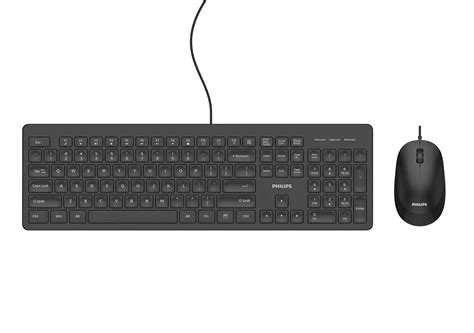 2000 series Wired keyboard-mouse combo SPT6208B/94 | Philips