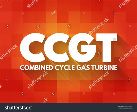 Ccgt Combined Cycle Gas Turbine Electricity Stock Vector (Royalty Free ...
