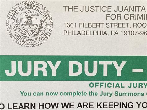 Jury Duty summons arrived. Anyone have any insight on the current Jury Duty process? : r ...