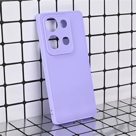 Maska(futrola) 3D Camera za Xiaomi Redmi Note 14s ljubicasta - Mob-Shop