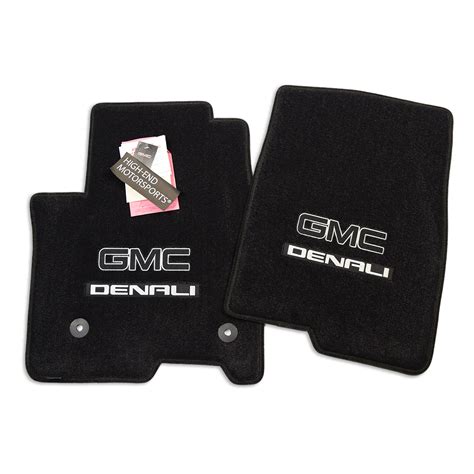 GMC Sierra and Sierra Denali EV Floor Mats 2019-2026 - Premium Upgrade