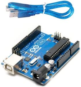 TechWiz Arduino Uno R3 ATmega328P with USB Cable length 1 feet ...