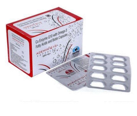 ACEMIN- Q10 CAPSULES VERTEX INDIA HEALTHCARE
